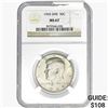 Image 1 : 1965 SMS Kennedy Half Dollar NGC MS67