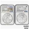 Image 1 : 2022-2023 [2] Silver Eagle NGC MS70 Invention Series