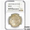 Image 1 : 1878 REV79 Morgan Silver Dollar NGC MS63