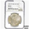 Image 1 : 1878 REV 78 Morgan Silver Dollar NGC MS63