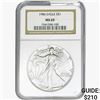 Image 1 : 1986 $1 ASE 1 OZ NGC MS69