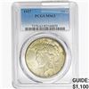 Image 1 : 1927 Silver Peace Dollar PCGS MS63