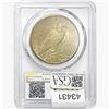 Image 2 : 1927 Silver Peace Dollar PCGS MS63