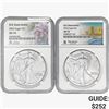 Image 1 : 2022 [2] Silver Eagle NGC MS70