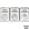 Image 1 : 2006 [3] Silver Eagle NGC PF, MS69 UC