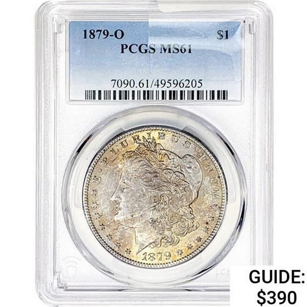 1879-O Morgan Silver Dollar PCGS MS61