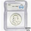 Image 1 : 1963 Franklin Half Dollar ICG PR67