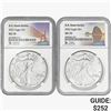 Image 1 : 2022 [2] Silver Eagle NGC MS70