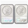Image 2 : 2022 [2] Silver Eagle NGC MS70