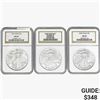 Image 1 : 1999-2005 [3] Silver Eagle NGC MS69