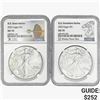 Image 1 : 2022-2023 [2] Silver Eagle NGC MS70