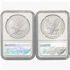 Image 2 : 2022-2023 [2] Silver Eagle NGC MS70