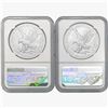 Image 2 : 2022 [2] Silver Eagle NGC MS70