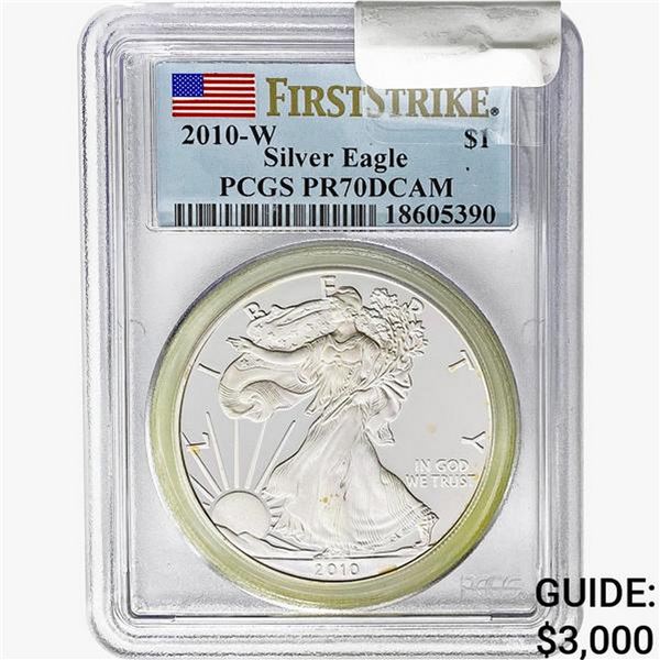 2010-W Silver Eagle PCGS PR70 DCAM