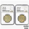 Image 1 : 1948 [2] Franklin Half Dollar NGC MS64 FBL
