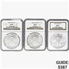 Image 1 : 1987 [3] Silver Eagle NGC MS69