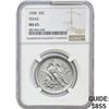 1938 Texas Half Dollar NGC MS65