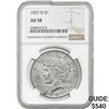 1927-D Silver Peace Dollar NGC AU58