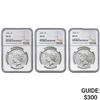 Image 1 : [3]1923 Silver Peace Dollar NGC MS63