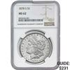 Image 1 : 1878-S Morgan Silver Dollar NGC MS62