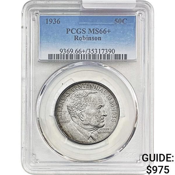 1936 Robinson Half Dollar PCGS MS66