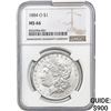 Image 1 : 1884-O Morgan Silver Dollar NGC MS66