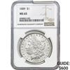 Image 1 : 1889 Morgan Silver Dollar NGC MS65