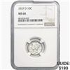 Image 1 : 1937-D Mercury Silver Dime NGC MS66
