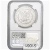 Image 2 : 1884-S Morgan Silver Dollar NGC AU50