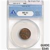 Image 1 : 1931-S Wheat Cent ANACS MS63 RB