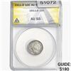 Image 1 : 1911-D Barber Dime ANACS AU55