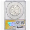 Image 2 : 1943 Walking Liberty Half Dollar ANACS MS64