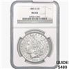 Image 1 : 1880-S Morgan Silver Dollar NGC MS65