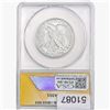 Image 2 : 1947 Walking Liberty Half Dollar ANACS MS64