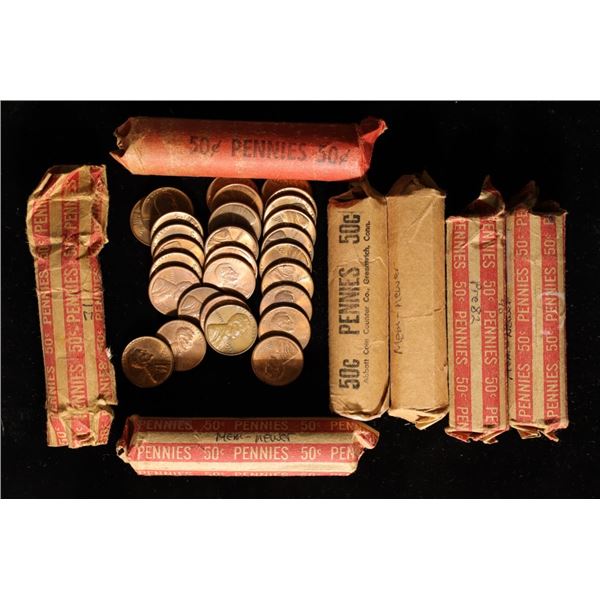 330 LINCOLN CENTS 1959-2002 MANY UNC'S IN ROLLS