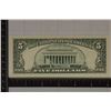 Image 2 : 1995 US $5 FRN GREEN SEAL STAR NOTE. CRISP UNC