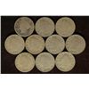 Image 1 : 10 ASSORTED  LIBERTY "V" NICKELS: 1887-1907.
