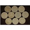 Image 2 : 10 ASSORTED  LIBERTY "V" NICKELS: 1887-1907.