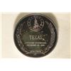 Image 2 : .51 OZ. PF STERLING SILVER TEXAS "THE LONE STAR