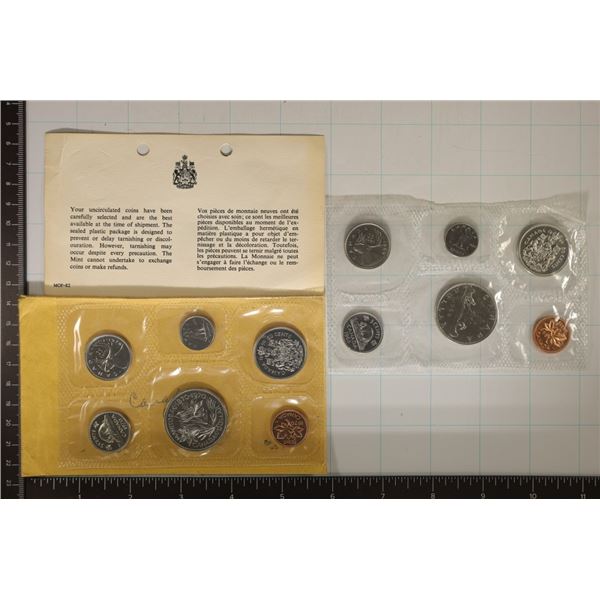 2-CANADA (PF LIKE) SETS: 1968 & 1970 IN ENVELOPE