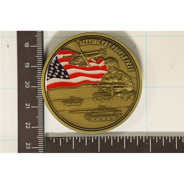 1.93 OZ. OPERATION IRAQI FREEDOM WITH COLOR