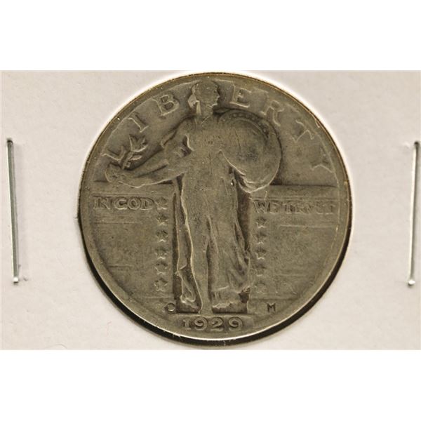 1929-D SILVER STANDING LIBERTY QUARTER
