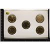 Image 2 : 2001 GOLD PLATED US QUARTERS: NEW YORK,