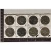 Image 1 : 8 KENNEDY HALF DOLLARS UNC/BU HALF DOLLARS: