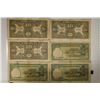 Image 2 : 6 CENTRAL BANK OF CHINA BILLS: 3-1923 TEN DOLLARS