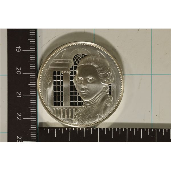 1.12 OZ. PF STERLING SILVER ROUND: MEDAL OF THE