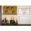 Image 2 : 2007 US PRESIDENTIAL DOLLAR 4 COIN PF SET IN BOX &