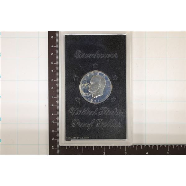 1971-S IKE SILVER DOLLAR (BROWN PACK) NO BOX