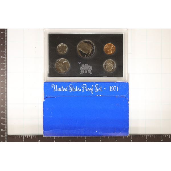 1971 US PROOF SET (WITH BOX)