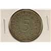Image 1 : 1961-J GERMAN SILVER 5 MARK .2251 OZ. ASW